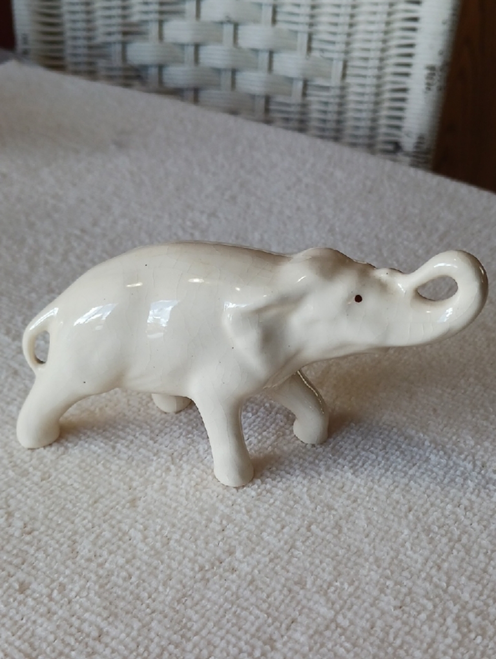 Vintage~ Ceramic Elephant Figurines- adorable lot of 7 - Picture 4 of 16
